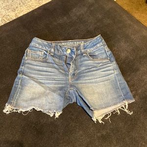 AE fringe shorts